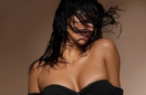 Kim Kardashian Gave Fans a Steamy Shoot in Her New SKIMS Swim Collection