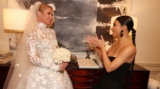 Kim Kardashian Made A Glamorous Wedding Guest At Paris Hilton’s Nuptials