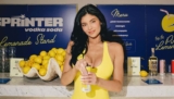 Kylie Jenner Amps Up Her Glamour in a Latex Mini Dress For Coachella Festival