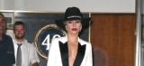 Lady Gaga Just Pulled Michael Jackson’s Signature Style In Menswear-Inspired Suit