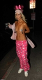 This Model Lady Victoria Hervey Attended A Pyjama Party Bare-Chested