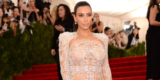 KIM KARDASHIAN LOOKED FAB IN A SHEER, ICICLE OF A NAKED DRESS AT THE MET GALA