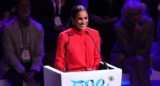 Meghan Markle Wears Head-to-Toe Red For “One Young World Summit”