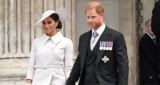 Meghan Markle Makes Her Royal Come Back in an All-White Dior Couture
