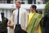 Meghan Markle Shines Brighter in a Flowing Yellow Gown For Her Last Day in Nigeria