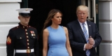 Melania Trump Is Gorgeous In This Stunning Michael Kors’ Dress
