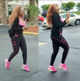 Mercy Aigbe’s Workout Clothes Will Make You Want to Workout