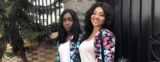 Mercy Aigbe And Daughter Had A Mother-Daughter Moments In Matching Outfits