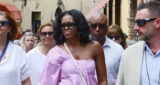 Michelle Obama Wore An Off-The-Shoulder Top Like A True Fashion Girl
