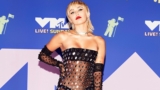 Miley Cyrus Arrived The 2020 MTV VMAs In A Stunning Sheer Dress