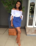 Mocheddah’s Way Of Styling The Mini-Skirt Immediately Stole Our Hearts