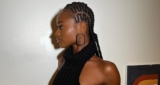 Model Mayowa Nicholas Wore Stunning Zig-zag Braids On Instagram