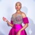 Rita Dominic Opts For A Green Gathered Waist Dress For Her 46th Birthday