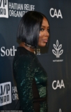 Naomi Campbell’s Dress Is Sexy When You Look From The Side