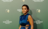 Nomzamo Mbatha Stuns in a Stella McCartney Royal Blue Gown at the Earthshot Prize Awards