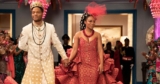 Nomzamo Mbatha’s Wedding Dress In Coming 2 America Was Over 37kg