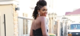 Omoni Oboli Wore A Dramatic Gown To Her Movie Premiere