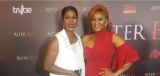 Omotola Jalade Goes For A Flattering Red Dress For Her Movie Premiere