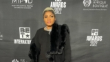 Omotola Jalade Wears The Little Black Dress on the Red Carpet