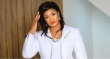 Omotola Jalade Goes Glam In White Blazer and Pants For New Movie Premiere – ‘Lockdown’