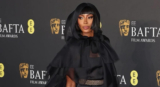 Naomi Campbell Opted For an All-Black Hooded Look and Heavy Fringe at the 2024 BAFTA Awards