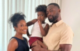 Gabrielle Union Enjoys a Beach Day With Dwyane Wade, and Daughter Kaavia, in a Purple Bikini