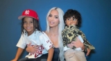 Kim Kardashian Goes For A Football Tour With Her Two Sons — Saint and Psalm West