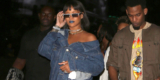 Rihanna Wears Denim-on-Denim In The Most Rihanna Way