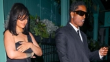 Rihanna Wore a Stunning Black Dress With High Slit For A$AP Rocky’s Birthday