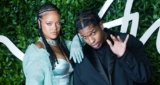 Rihanna Goes Braless in Dior Slip Dress for a Date Night With A$AP Rocky