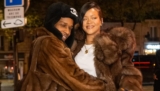 Rihanna and A$AP Rocky are Couple Goals in Matching Fur Coats and Denim
