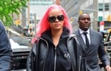 Rihanna Debuts Striking Bold Pink Hair