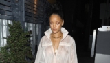 Rihanna Is Wearing A Raincoat Out But In Her Chicest Way