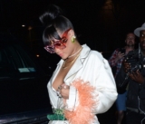Rihanna Makes A Nightwear Look Cool For A Party
