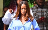 Rihanna Takes An Oversized Shirt To The Next Level