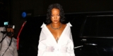 Rihanna Wears The Coolest Shirt Dress