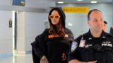 Rihanna Goes Head-To-Toe Black In Oversized Hoodies & Joggers