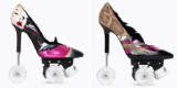 For Those Who Can’t Walk In Heels, Roller-Skate Heels Are Here