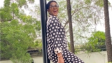 We Can’t Help But Drool Over Stephanie Okereke’s Polka Dot Workwear Look