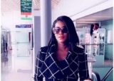 Stephanie Okereke Cut A Stylish Entrance At The Airport