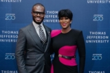 Actress Stephanie Okereke Looks Pretty in Black and Pink Monochrome Ensemble