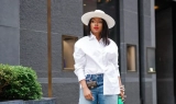12 Stylish Ways to Wear the Straw Hat this Summer
