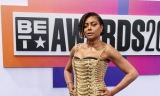 Taraji P. Henson Was a Vision in a Gold Balmain Dress at the 2024 BET Awards