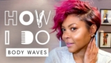 Watch Taraji P. Henson’s Body Waves Tutorial For Natural Hair