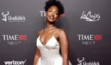 Tems Wears a Gorgeous Gown on “Time100 Next” 2023 Red Carpet in New York