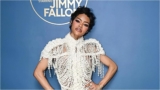 Teyana Taylor Wears a Dress Made From Piano Waste