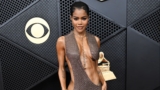 Teyana Taylor’s 2026 Grammys Look is One Part Naked and One Part Glamorous