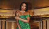 Tiwa Savage Was A Vision In A Shimmering LDA Green Gown At King Charles’s Coronation