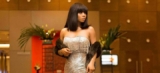 There’s Nothing Sparkling On The Red Carpet Than Toke Makinwa’s Dress