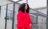 Toke Makinwa Goes For High Octane Glamour In TUBO’s Side Cut-out Dress